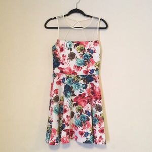 Large Floral Dress
